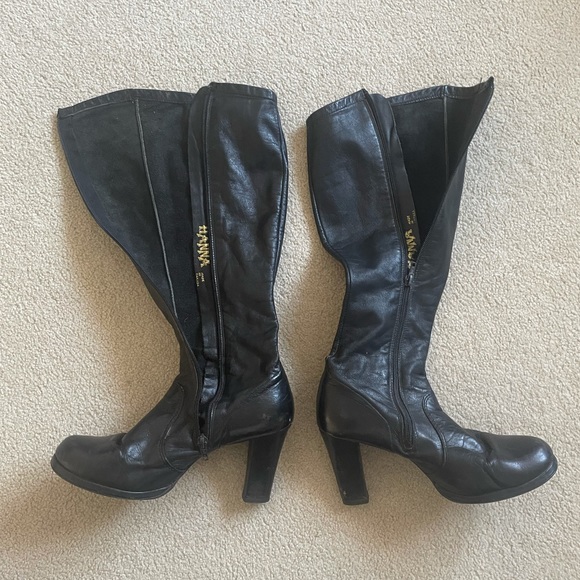 vintage leather boots - Picture 10 of 11